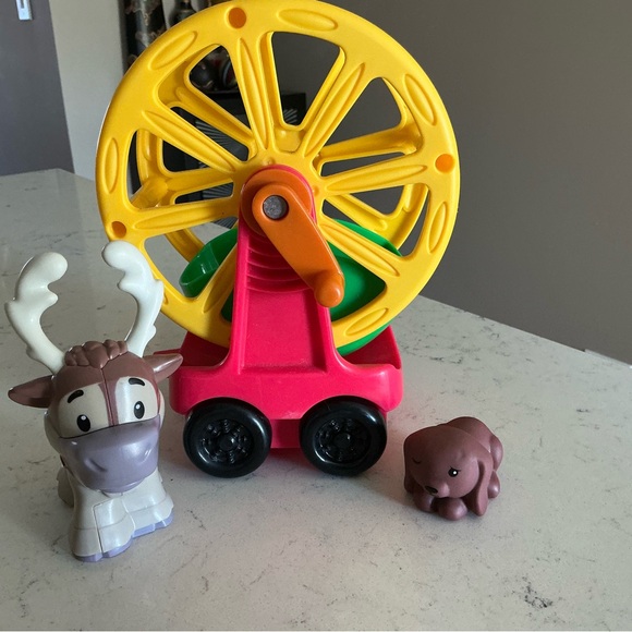 Fisher-Price Other - Fisher price little people animal and zootalkers Ferris wheels with animals